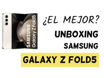 Unboxing del Samsung Galaxy Z Fold5