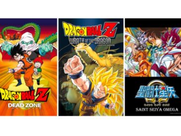 13 películas de Dragon Ball Z y Saint Seiya Omega