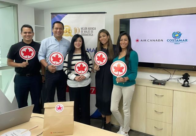 Air Canada ofreció jornada de capacitación a Costamar