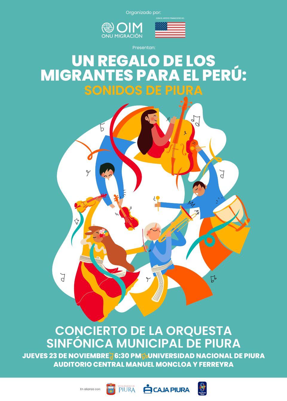 OIM Perú realiza concierto gratuito