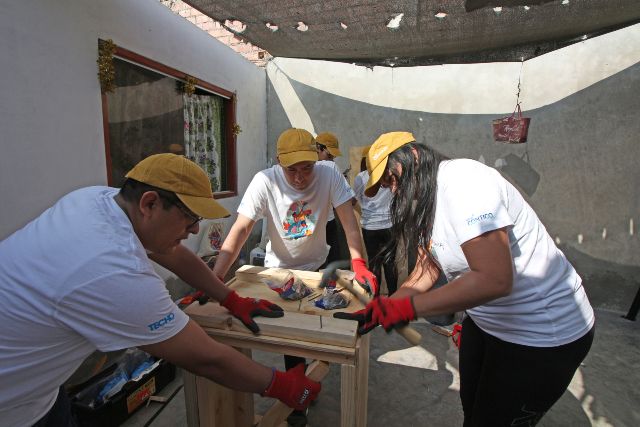 Softys Perú y TECHO implementan 