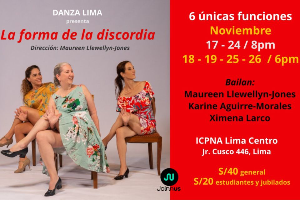 Espectáculo de danza contemporánea Danza Lima