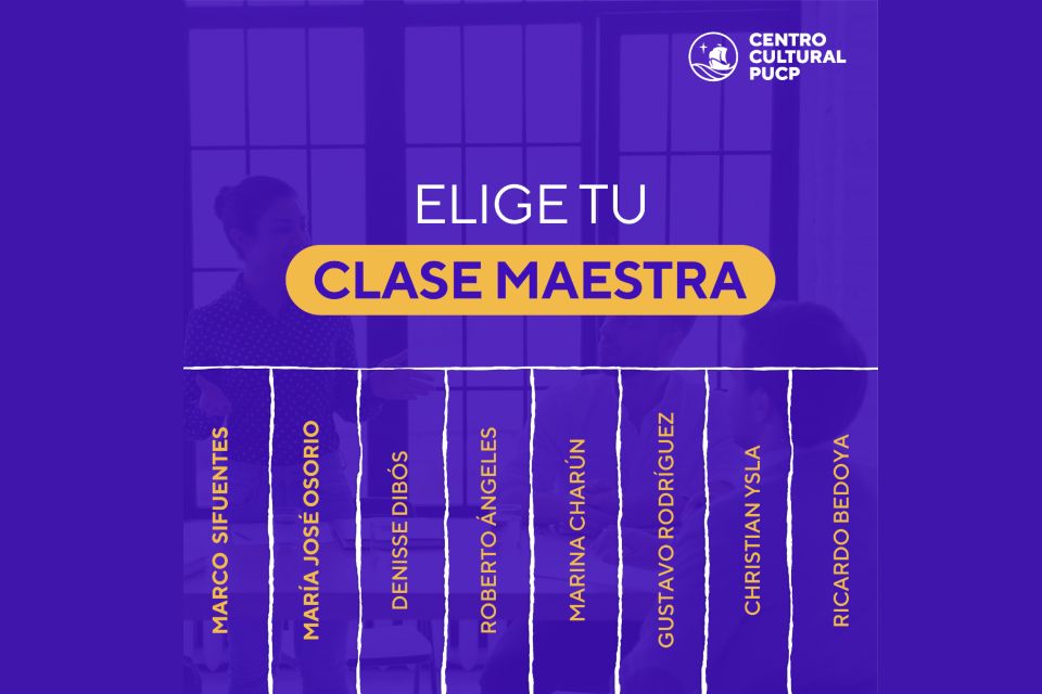 INICIAN LAS CLASES MAESTRAS EN EL CCPUCP