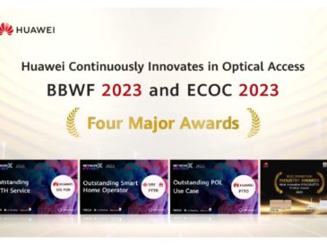 Huawei ganó cuatro premios
