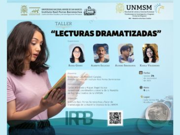 Lecturas dramatizadas del Taller de dramaturgia