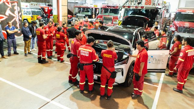 Nissan Perú capacita a Cuerpos de Bomberos