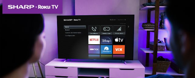 Sharp y Roku lanzan modelos de televisores 