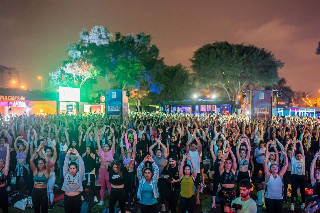 Energía al máximo en el festival de wellness 