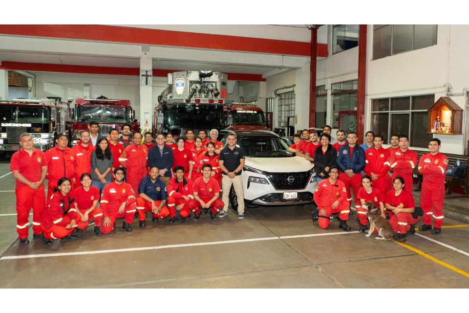 Nissan Perú capacita a Cuerpos de Bomberos