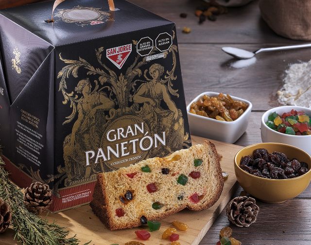 San Jorge presenta el único panetón de kilo y medio