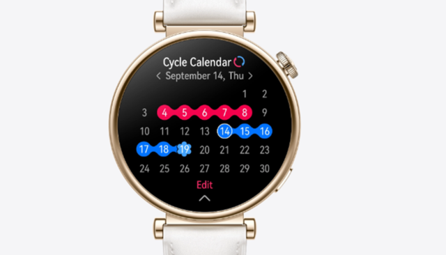 Monitorea tu ciclo menstrual desde tu smartwatch