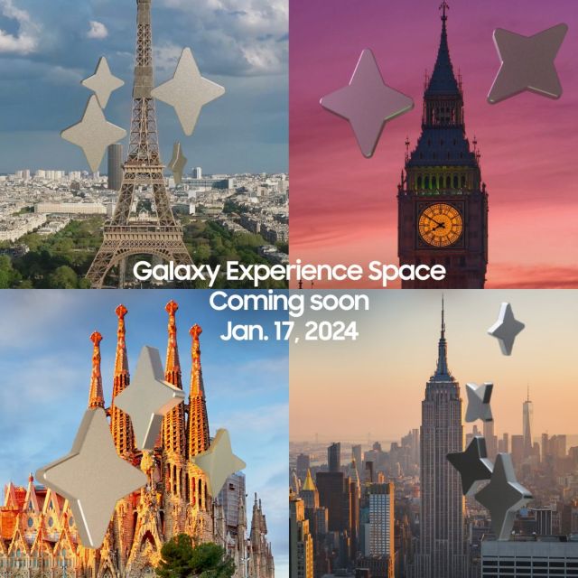 Samsung abre Galaxy Experience Spaces