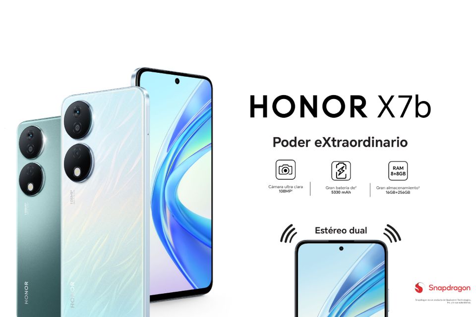 Llegó a Perú el HONOR X7b