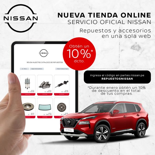 Nissan Perú ingresa al mercado virtual