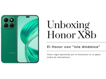 Unboxing del Honor X8b