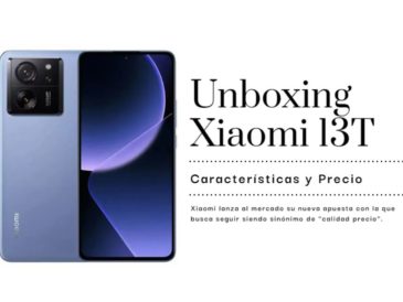 Unboxing del Xiaomi 13T