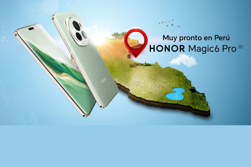 Confirmada la llegada del HONOR Magic6 Pro a Perú