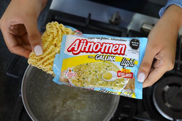 Ajinomoto del Perú lanza sopa instantánea