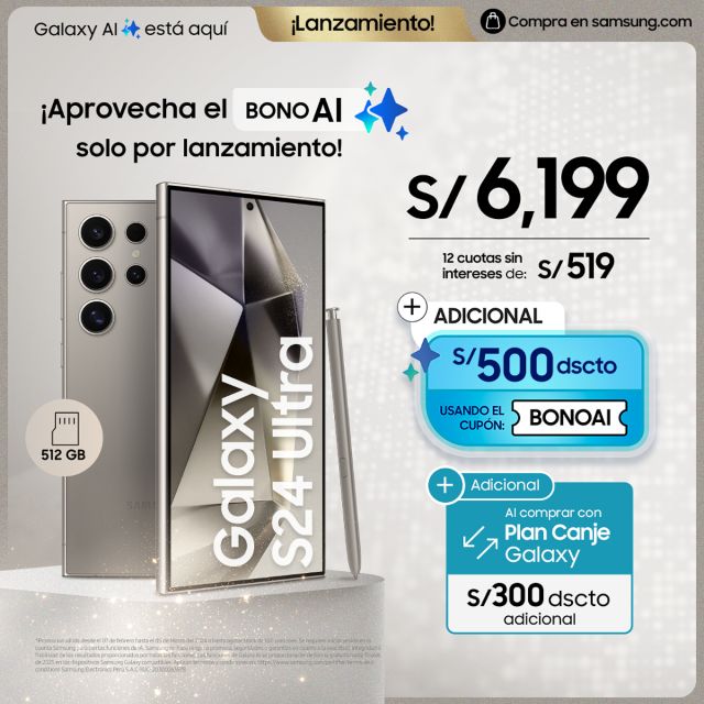 Samsung Galaxy S24 ya está disponible en América Latina