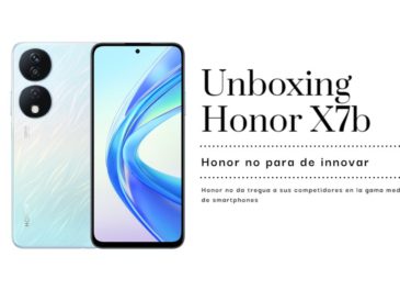 UNBOXING del HONOR X7b