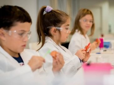 participación de las niñas en la ciencia