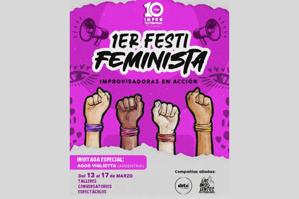 ESTE 13 DE MARZO INICIA EL PRIMER FESTI FEMINISTA