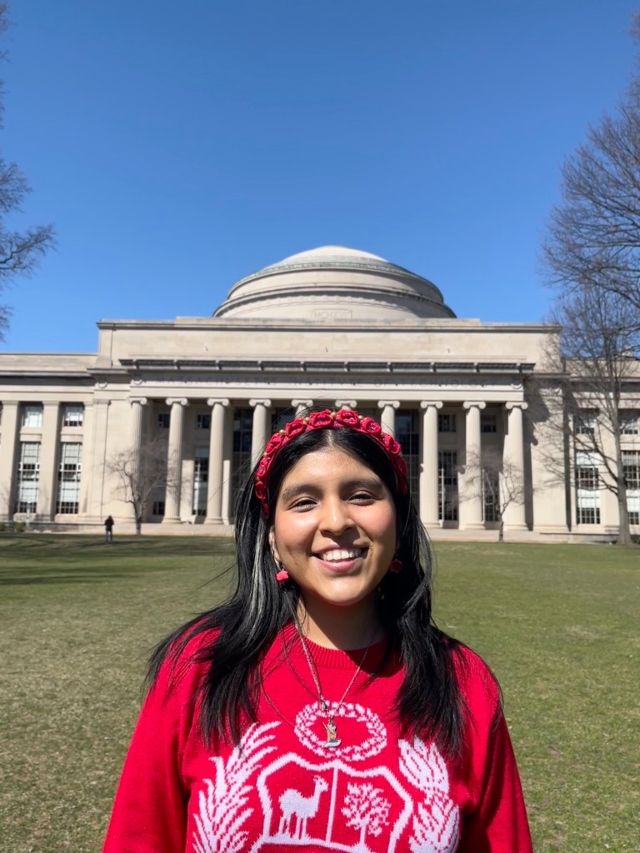 joven peruana que trabaja en el MIT 