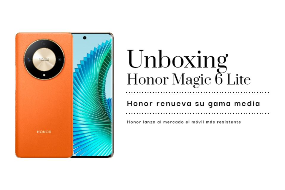 Unboxing Honor Magic 6 Lite