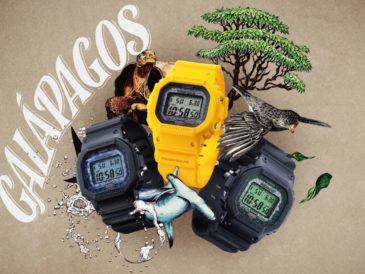 colección de relojes inspirada en las Islas Galápagos