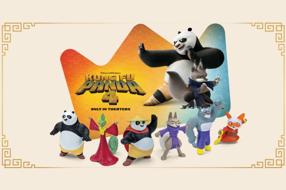 entradas dobles al estreno de Kung Fu Panda 4