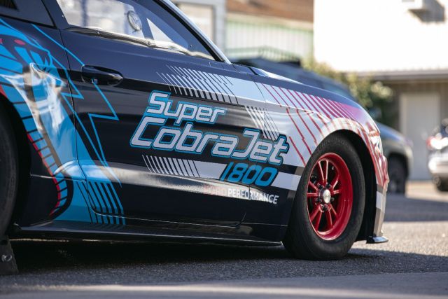 Mustang Super Cobra Jet 1800 rompe otro récord mundial