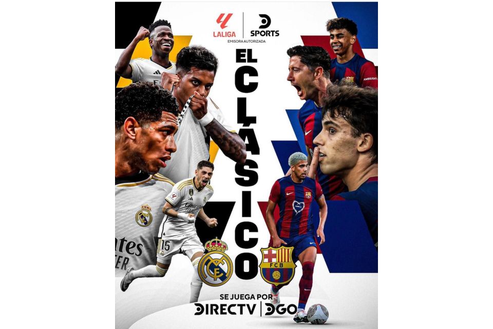 REAL MADRID – FC BARCELONA en EXCLUSIVA por DSPORTS y DGO