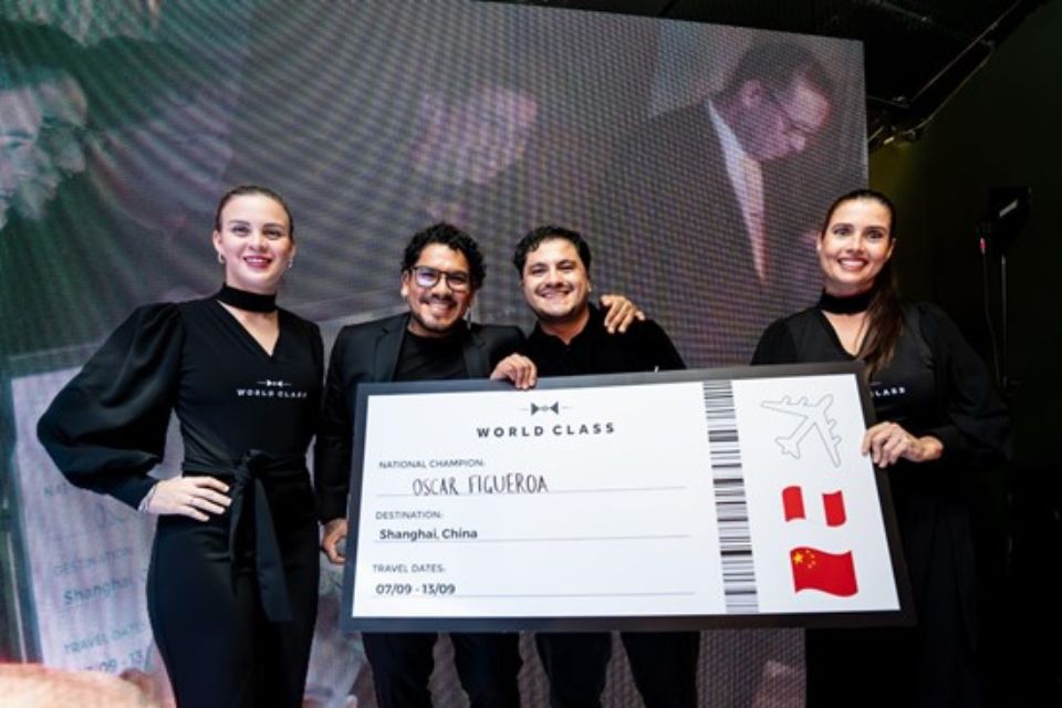 Bartender Oscar Figueroa será el representante peruano