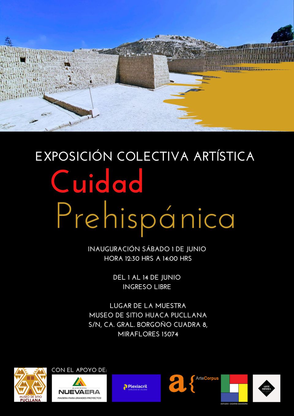 NUEVA EXPOSICIÓN COLECTIVA DE ARTE CONTEMPORÁNEO CIUDAD PREHISPÁNICA