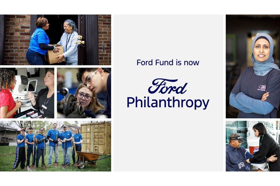 Ford Fund se renueva como Ford Philanthropy