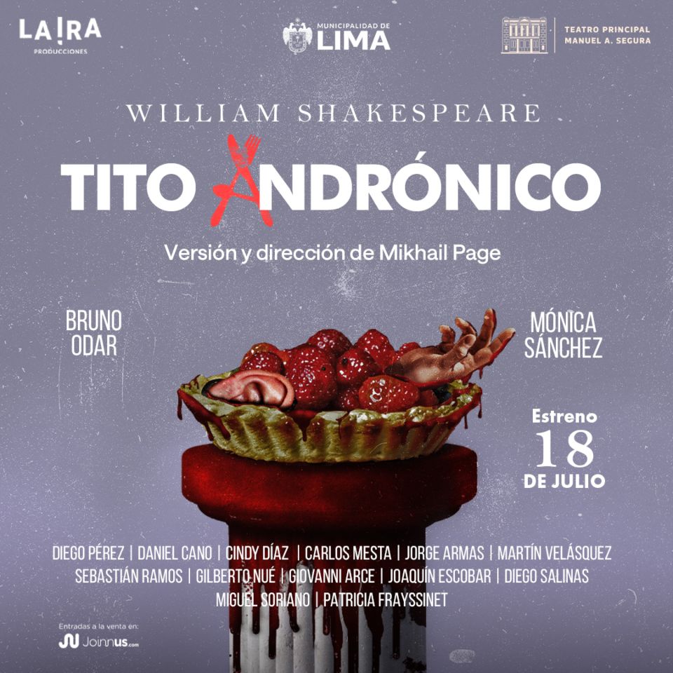 TITO ANDRÓNICO en el TEATRO SEGURA