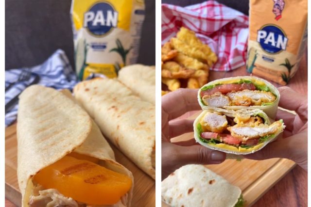 recetas de wraps para engreír a las madres en su día