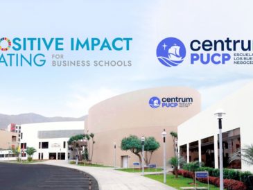 Centrum PUCP obtiene por segundo año consecutivo el nivel más alto en el Positive Impact Rating 2024