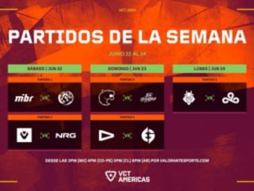 Este 22 de junio comienza el VCT Americas Stage 2