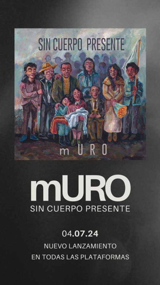 mURO lanza su primer EP: SIN CUERPO PRESENTE