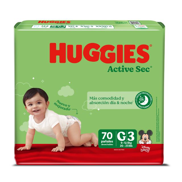 Huggies revoluciona la rutina del bebé