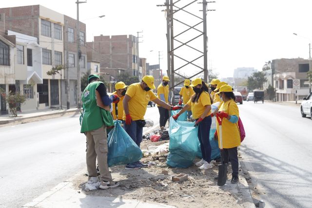 jornada de limpieza en Chiclayo