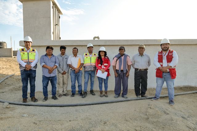 Más de 220 familias pobladoras del AA.HH. Las Flores de Tangay se verán beneficiadas con nuevos reservorios