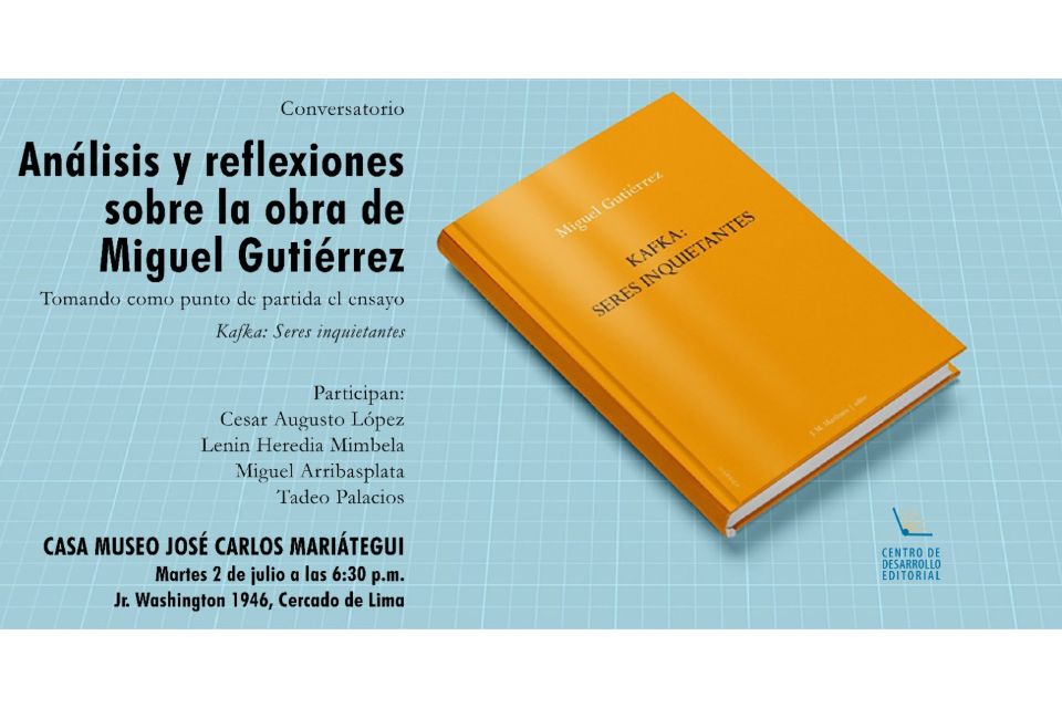 conversatorio sobre la obra de Miguel Gutiérrez