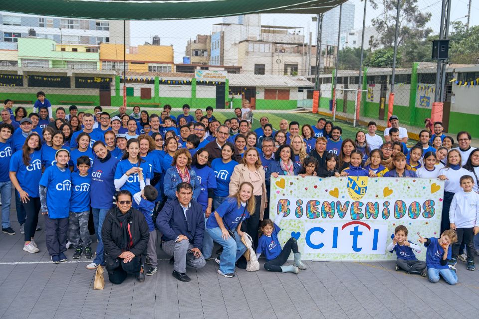 trabajos de voluntarios de Citi