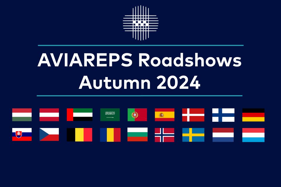 AVIAREPS presenta sus Roadshows 2024 en Europa y Medio Oriente