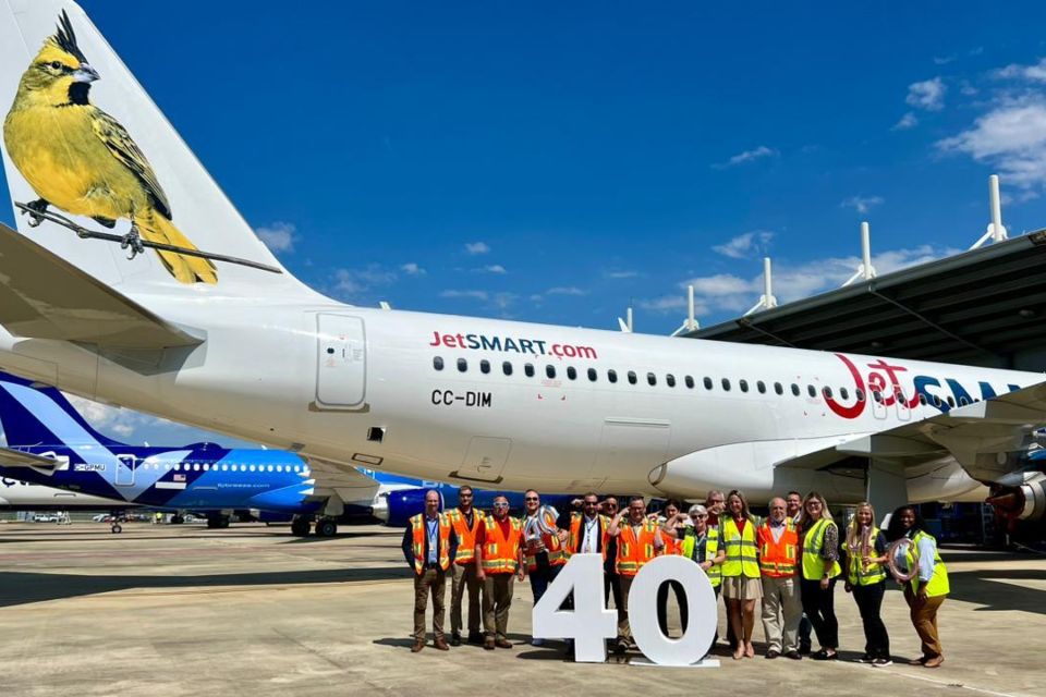 JetSMART celebra 8 años de conectividad y crecimiento en Sudamérica