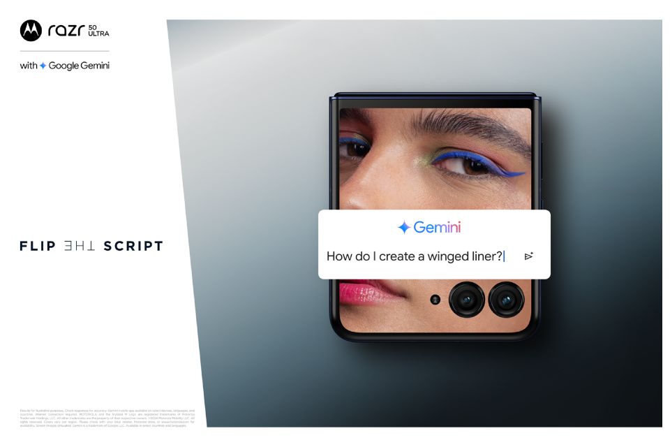 Motorola aporta nuevas experiencias basadas en IA a la familia razr 2024 con Google