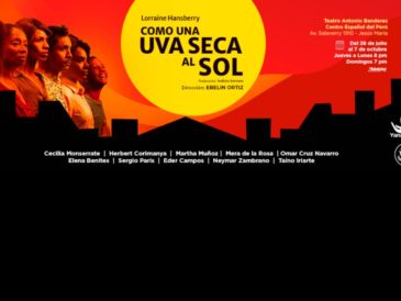 Próximo estreno de la exitosa obra COMO UNA UVA SECA AL SOL