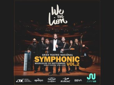 WE THE LION ANUNCIA CONCIERTO SINFÓNICO EN EL GRAN TEATRO NACIONAL